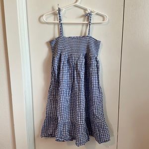 H&M girls gingham dress